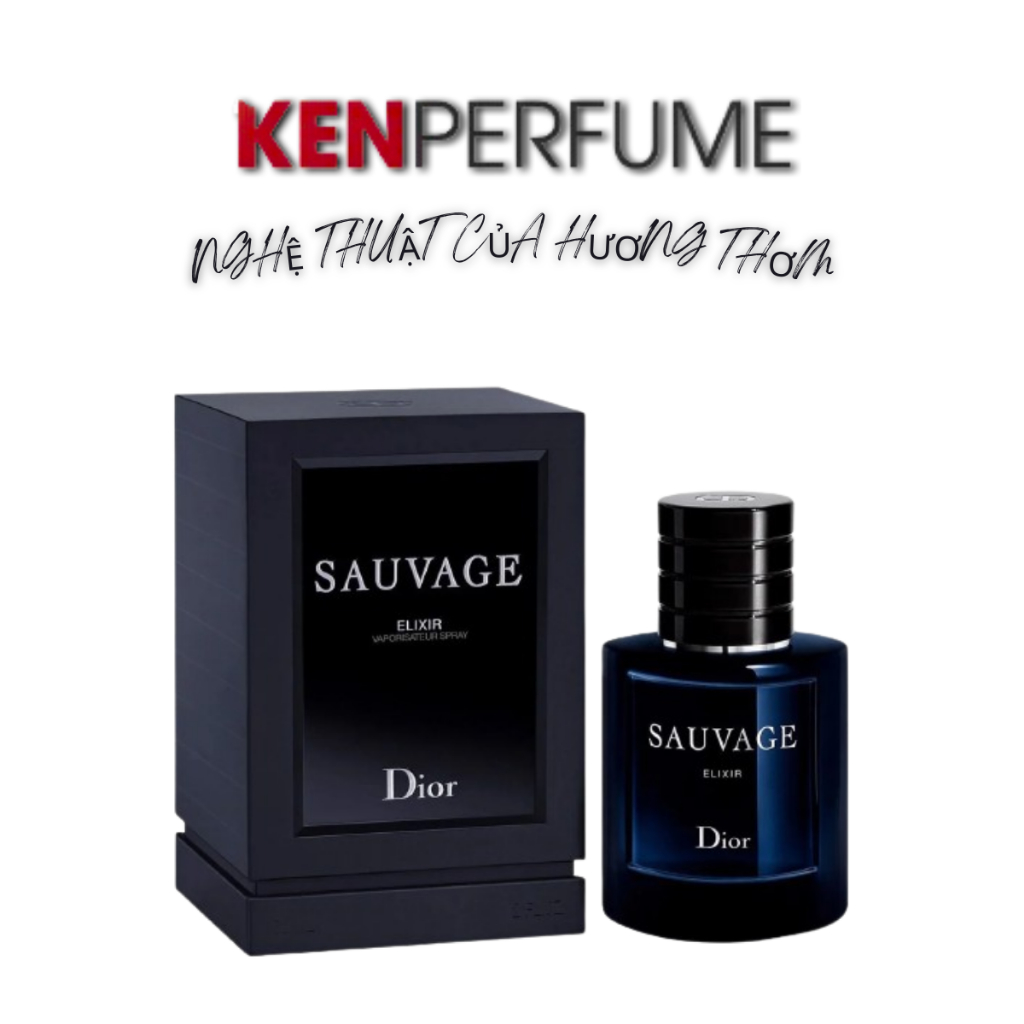 [Fullsize 100ML] - Nước Hoa Nam DlOR Sauvage Elixir | Ken Perfume