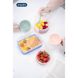  Hộp Thuỷ Tinh Đựng Thực Phẩm Nikko inochi trữ đông đồ ăn tủ lạnh 