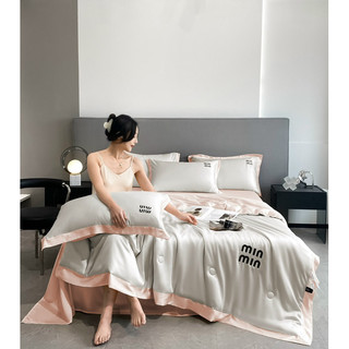 Sét chăn ga lụa MIn Min cao câp