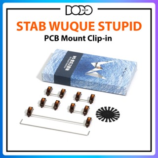 Bộ stab stabilizer Wuque WS Stupid PCB mount Clip-in thanh cần bằng stab Wuque Stupid cho bàn phím cơ DoDo Gear