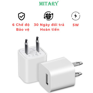 [QUÀ TẶNG] CỦ SẠC NGUỒN 5V-1A