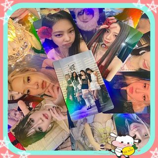 Blackpink card lomo hologram 50 tấm bo góc jennie rose jisoo lisa bò sữa qt37