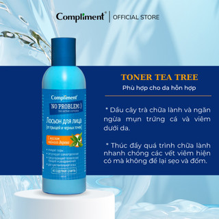 Toner Compliment No Problem Cấp Ẩm, Kiềm Dầu, Mờ Thâm 200ml