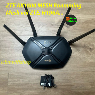 Bộ Phát WiFi ZTE E1600  WiFi MESH Xuyên Tường Chuẩn WiFi 6 AX1800, ZTE ZXHN E2615, E2603 , FPT H3601