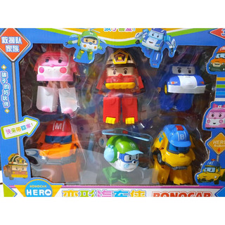 Đồ chơi poli biến hình_robot car poli