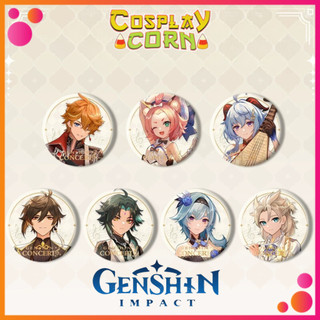 Huy hiệu Genshin Impact - Ghim cài áo nhân vật Genshin Impact - Badge Genshin Impact