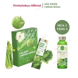 Nước uống detox cần tây cai kale táo xanh sấy thăng hoa