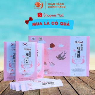 (Date 28/11/2025) Thạch Hồng Sâm Yến Sào G-Bird Daedong (20g x 30 gói) - DHC Korea Ginseng