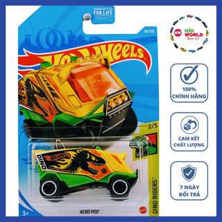 Xe mô hình Hot Wheels basic Khủng long Aero Pod GTC71.