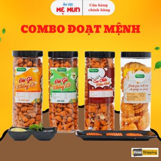 COMBO ĐOẠT MỆNH Gồm 4 Sản Phẩm : Đùi Gà Phô Mai + Đùi Gà Bơ Sữa + Cua Chiên Mắm Hành + Bánh Gạo Mật Ong