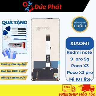  Màn Hình Thay Thế XIAOMI Redmi Note 9 Pro  - 5G   Poco X3   Poco X3 Pro   X3 NFC   Mi 10T Lite Tặng kèm keo dán bộ sửa  