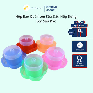 Hộp Bảo Quản Lon Sữa Đặc, Hộp Đựng Lon Sữa Đặc Mta-Mart Vệ Sinh, Tiện Dụng