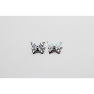 Khuyên tai Titanium Internal Butterfly
