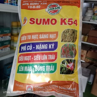 Sumo k54 - vô gạo, chắc hạt, nặng kí