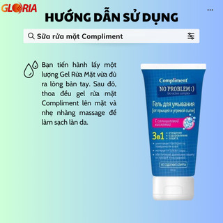 Sữa Rửa Mặt Compliment No Problem Ngăn Ngừa Mụn 200ml