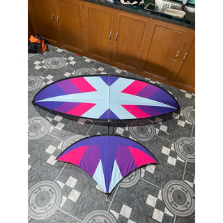 Diều 2m5 nan Tím Độ Vai( Nan Cái là Nan Gôn)