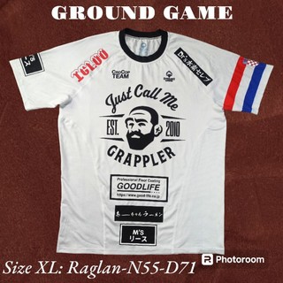 [2HAND] ÁO THUN NGẮN TAY GROUND GAME (Vui lòng đọc phần mô tả sản phẩm)