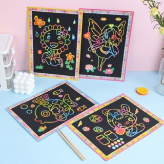 Tranh cào sáng tạo ma thuật cho bé 🍀 Clovershop68 🍀