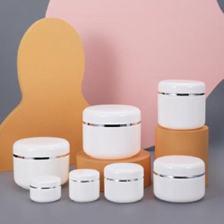 Hũ Chiết Mỹ Phẩm Màu Trắng Nhựa Cao Cấp 20g,30g,50g100g200g 🍀 Clovershop68 🍀