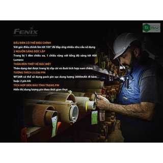 Đèn pin Fenix WT20R (400 Lumens) cầm tay đa chức năng