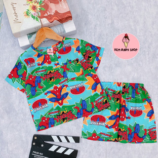 Bộ tole/lanh đùi bé trai, bộ lanh cộc bé trai, vải tole/lanh mềm mát thấm hút mồ hôi tốt kem baby shop