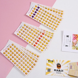 Set 12 Tờ Sticker Emoji Cảm XúcTrang Trí Sổ Sách Độc Đáo 🍀Clovershop68🍀
