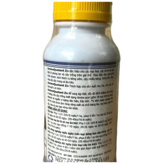 Phân bón lá Amino Zn chai 100ml