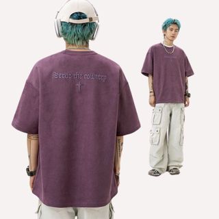 Áo thun unisex nam nữ basic Tee phông tay ngắn form rộng L1956