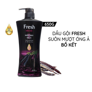 Chai Dầu gội Fresh chiết xuất Bồ kết Suôn mượt óng ả 650g/chai