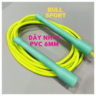 Dây nhảy tốc độ PVC 6mm, dây nhảy thể dục boxing, speed rope pvc