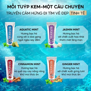 Kem đánh răng Marvis (10ml/25ml) - Hàng chính hãng