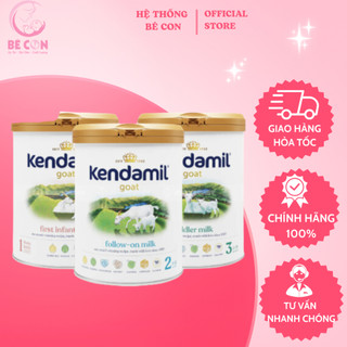 Sữa Dê Kendamil Goat số 1,2,3 800g nội địa Anh mẫu mới - Nguyên kem giúp tăng cân, hỗ trợ tiêu hóa cho bé dị ứng đạm bò