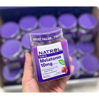 Kẹo ngủ Gummies hỗ trợ ngủ ngon Natrol Melatonin 10mg 90 viên  ( Hàng có sẵn)