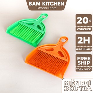 Dụng cụ hốt rác mini Bam KITCHEN dành cho văn phòng và bàn làm việc cao cấp HR01F