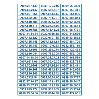 Sim số đẹp mobifone trả trước đuôi đẹp dễ nhớ