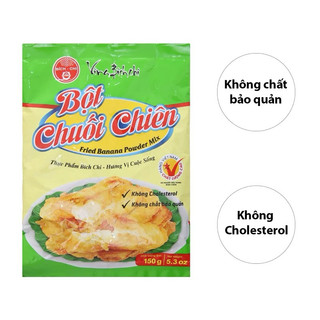 Bột chiên chuối 150gr Bích Chi thơm ngon nhanh chóng tiện lợi