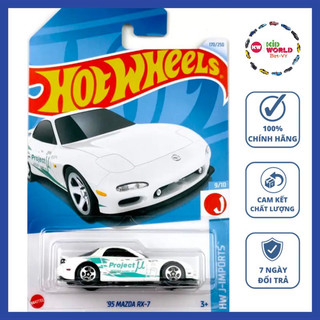 Xe mô hình hot wheels basic '95 mazda rx-7 htc46.