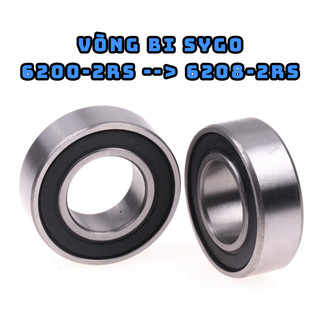 Vòng bi tròn, ổ bi tròn sygo ukb 6200-2rs, 6201-2rs,6202-2rs, 6203-2rs, 6204-2rs, 6205-2rs, 6206-2rs, 6207-2rs, 6208-2rs