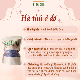 Hà thủ ô đỏ dạng phiến Herbacito