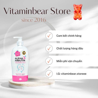 Sữa dưỡng thể trắng da Alpha arbutin Thái Lan