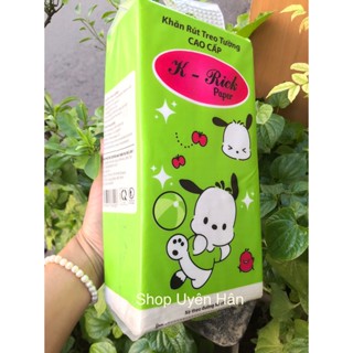5 gói- Giấy rút treo tường K-Rick tiện lợi 1500 tờ thân thiện với môi trường