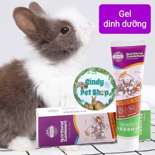 Gel dinh dưỡng cho thú cưng biếng ăn hộp lớn 125g - Hamster, Thỏ, Bọ, Sóc Bông, Sóc Bay...