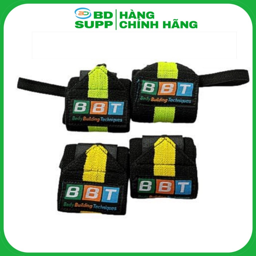 Dây Quấn Cổ Tay THOL - BBT (1 cặp), Hỗ Trợ Tập Luyện, Bảo Vệ Khớp Cổ Tay, Rất êm ái Và Chắc Chắn