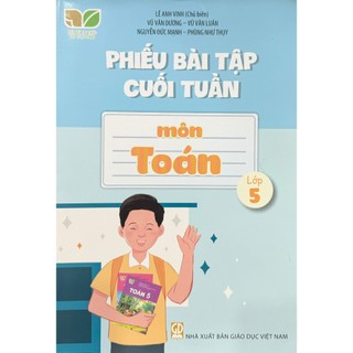 Sách - Phiếu bài tập cuối tuần Toán 5