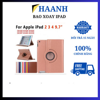 Bao da xoay 360 nhiều màu ipad 2, ipad 3, ipad 4