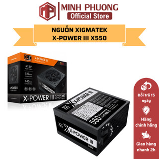 Nguồn Máy Tính XIGMATEK X-POWER III X-550 - Hàng Chính Hãng