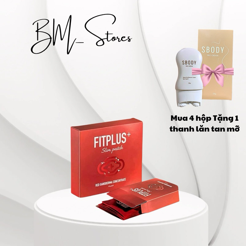 Miếng Dán Cao Tiêu Mỡ Linh Chi Đỏ FITPLUS+