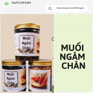 Muối ngâm chân thảo dược, hỗ trợ đau xương khớp và thải độc,ngâm chân thảo dược giúp thải độc tố, giảm đau xương khớp
