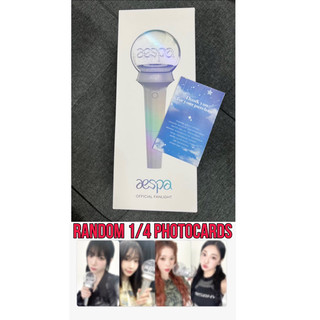 Đèn cổ vũ lightstick aespa - official fanlight