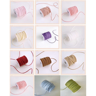 Cuộn dây nhung, da lộn, buộc hoa, làm đồ handmade,...